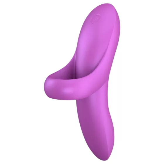 Satisfyer Bold Lover - akumulátorový, vodotesný vibračný prsteň (ružový)