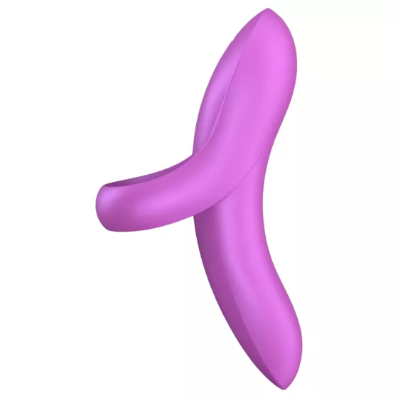 Satisfyer Bold Lover - akumulátorový, vodotesný vibračný prsteň (ružový)