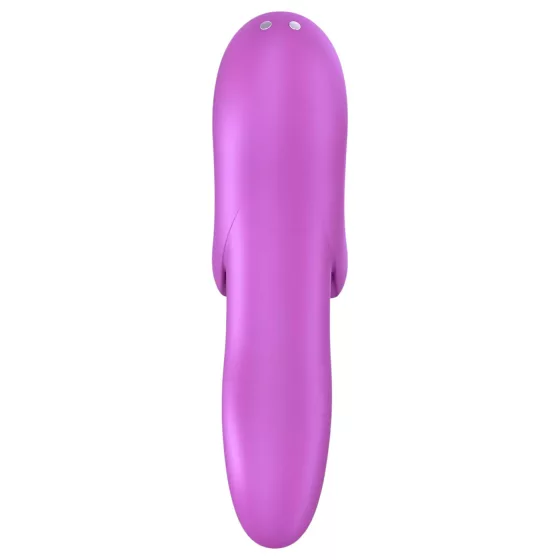 Satisfyer Bold Lover - akumulátorový, vodotesný vibračný prsteň (ružový)
