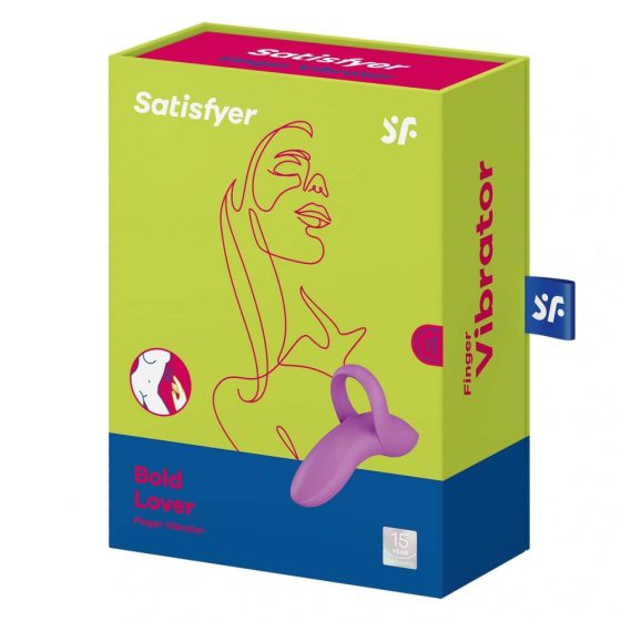 Satisfyer Bold Lover - nabíjací prstový vibrátor (ružový)
