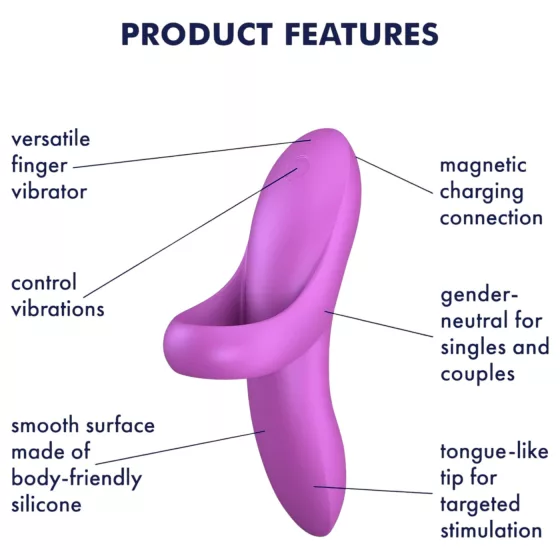 Satisfyer Bold Lover - akumulátorový, vodotesný vibračný prsteň (ružový)