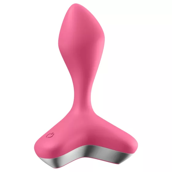 Satisfyer - análny vibrátor na batériu - ružový