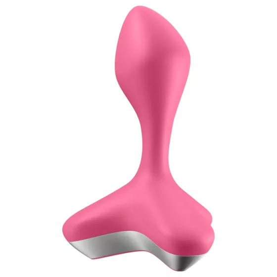Satisfyer - análny vibrátor na batériu - ružový