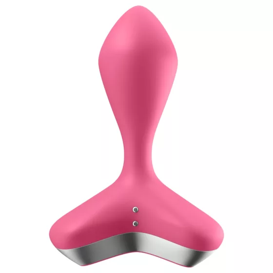 Satisfyer - análny vibrátor na batériu - ružový