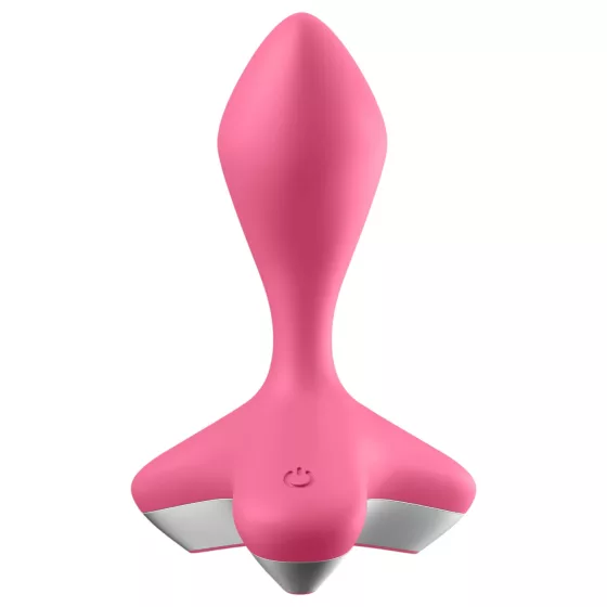 Satisfyer - análny vibrátor na batériu - ružový