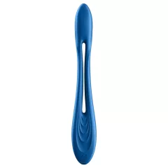   Satisfyer - vibračný párový stimulátor - flexibilný, dobíjací - modrý