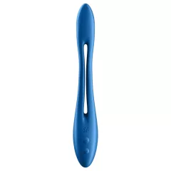   Satisfyer - vibračný párový stimulátor - flexibilný, dobíjací - modrý