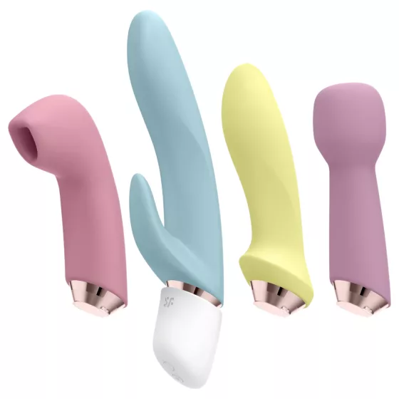 Satisfyer Marvelous Four - sada vibrátorov na batériu - 4 ks