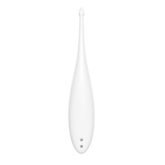   Satisfyer Twirling Fun - nabíjací, vodotesný vibrátor na klitoris (biely)