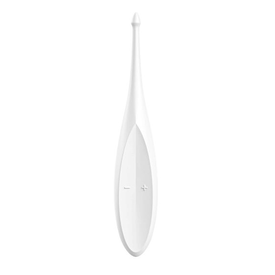 Satisfyer Twirling Fun - nabíjací, vodotesný vibrátor na klitoris (biely)