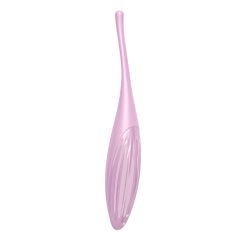   Satisfyer Twirling Joy - nabíjací, vodotesný vibrátor na klitoris ( ružový)