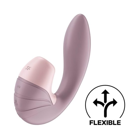 Satisfyer Supernova - nabíjateľný 2v1 tlakový vlnový vibrátor (ružový)