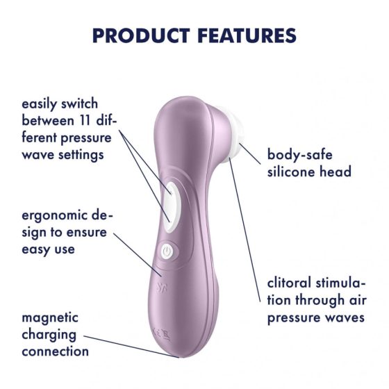 Satisfyer Pro 2 Gen2 - nabíjací stimulátor klitorisu (fialový)