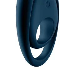   Satisfyer Glorious Duo - vibračný erekčný krúžok (modrý)