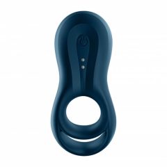   Satisfyer Epic Duo - inteligentný, nabíjací vibračný návlek na penis (čierny)