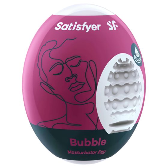 Satisfyer Egg Bubble - masturbátor vajíčko - 1 kus