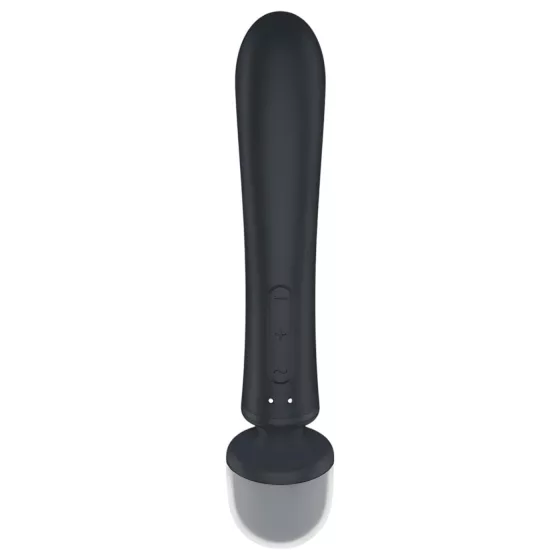 Satisfyer Triple Lover - vibrátor na G-bod a klitoris - strieborný