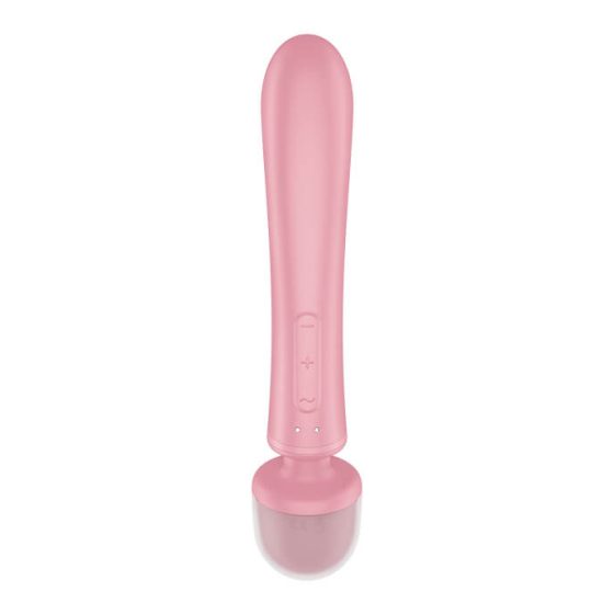 Satisfyer Triple Lover - vibrátor na bod G a masážny vibrátor (ružový)