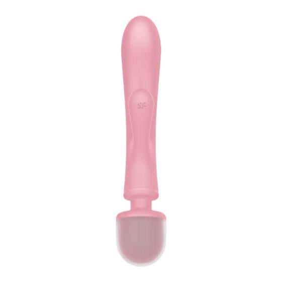 Satisfyer Triple Lover - vibrátor na bod G a masážny vibrátor (ružový)