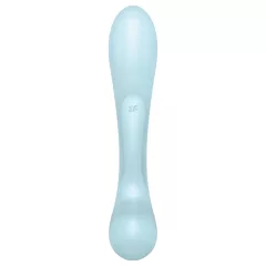   / Satisfyer Triple Oh - akumulátorový vibrátor s ramenom na klitoris (modrý)