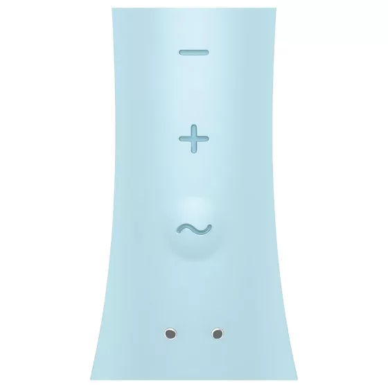/ Satisfyer Triple Oh - akumulátorový vibrátor s ramenom na klitoris (modrý)