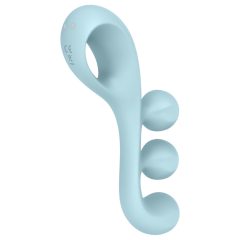   Satisfyer Tri Ball 2 - multifunkčný vibrátor (mätová farba)