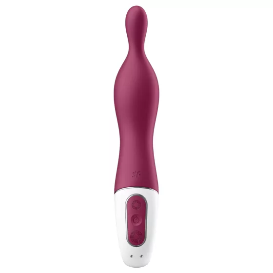 Satisfyer A-Mazing 1 - vibrátor na bod A - dobíjací - červený