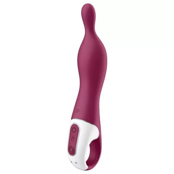 Satisfyer A-Mazing 1 - vibrátor na bod A - dobíjací - červený
