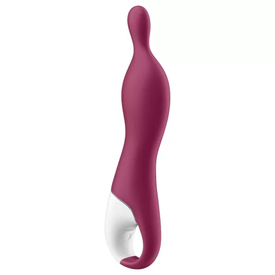 Satisfyer A-Mazing 1 - vibrátor na bod A - dobíjací - červený