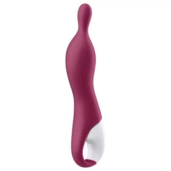 Satisfyer A-Mazing 1 - vibrátor na bod A - dobíjací - červený
