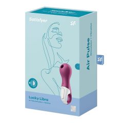   Satisfyer Lucky Libra - dobíjací, vodotesný vibrátor na klitoris (fialový)