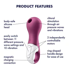   Satisfyer Lucky Libra - stimulátor klitorisu s tlakovými vlnami (fialový)