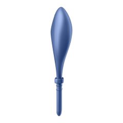   Satisfyer Bullseye - nabíjací smart vibračný krúžok na penis (kráľovská modrá)