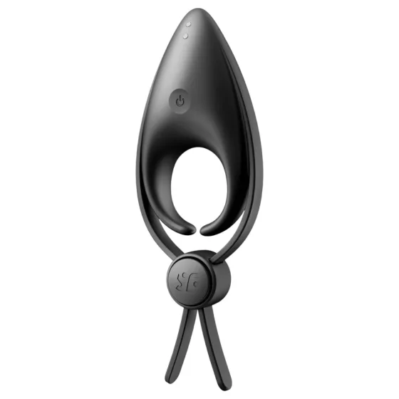 Satisfyer Sniper - akumulátorový vibračný erekčný krúžok (čierny)