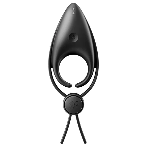 Satisfyer Sniper - akumulátorový vibračný erekčný krúžok (čierny)