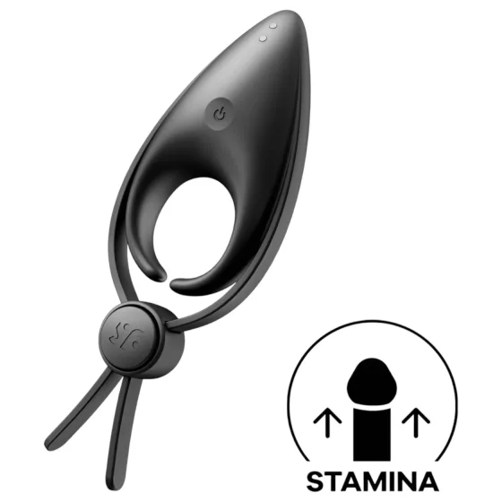 Satisfyer Sniper - akumulátorový vibračný erekčný krúžok (čierny)