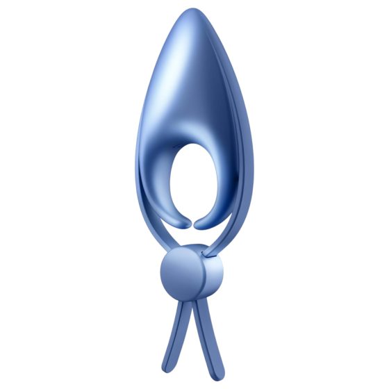 Satisfyer Sniper - vibračný erekčný krúžok - nabíjací - modrý