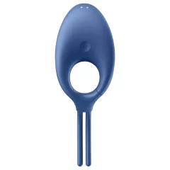   Satisfyer Swordsman - vibračný erekčný krúžok - nabíjateľný - modrý