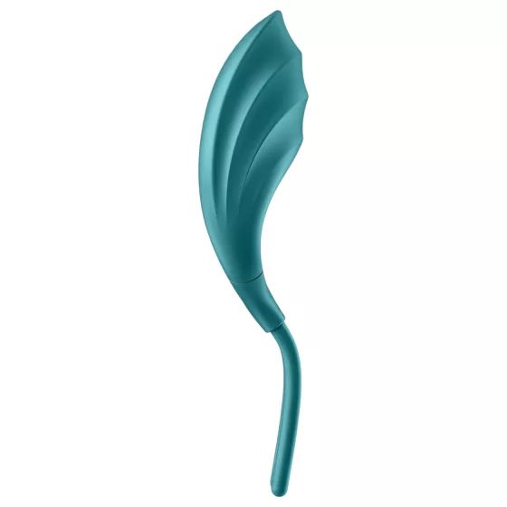 Satisfyer Swordsman - akumulátorový vibračný erekčný krúžok (zelený)