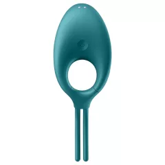   Satisfyer Swordsman - akumulátorový vibračný erekčný krúžok (zelený)