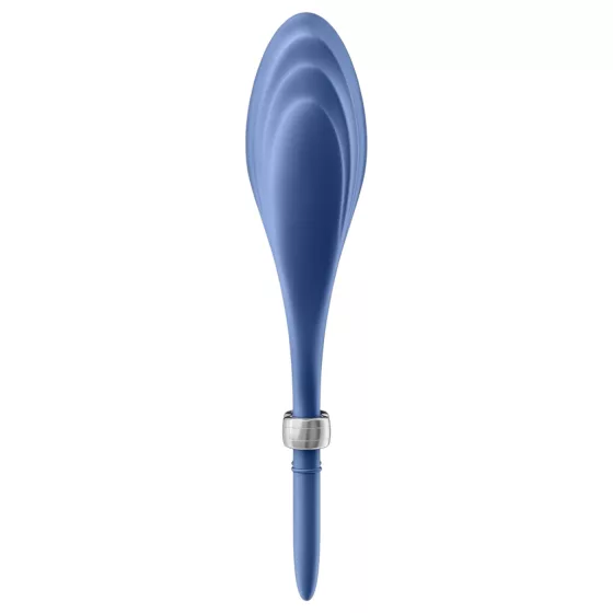 Satisfyer Duelist - akumulátorový vibračný erekčný krúžok (modrý)