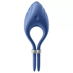   Satisfyer Duelist - akumulátorový vibračný erekčný krúžok (modrý)