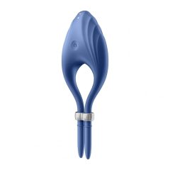   Satisfyer Duelist - dobíjací vibračný krúžok na penis (modrý)