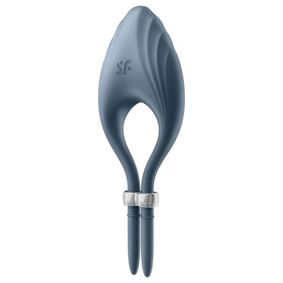 Satisfyer Duelist - vibračný erekčný krúžok s akumulátorom (sivý)