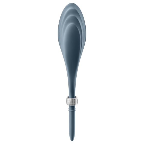 Satisfyer Duelist - vibračný erekčný krúžok s akumulátorom (sivý)