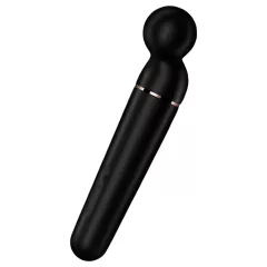 Satisfyer Planet Wand-er - masážny vibrátor (čierny)