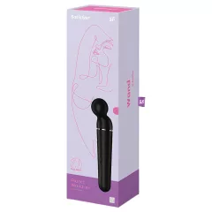 Satisfyer Planet Wand-er - masážny vibrátor (čierny)