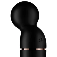 Satisfyer Planet Wand-er - masážny vibrátor (čierny)