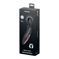 Satisfyer Wand-erland - masážny vibrátor (čierny)