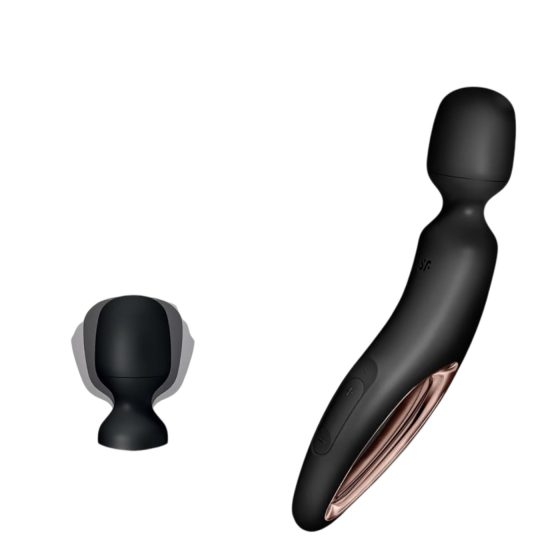 Satisfyer Wand-erland - masážny vibrátor (čierny)